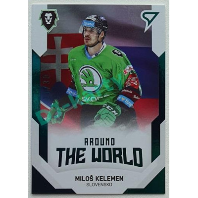 2021/22 Sportzoo TIPSPORT ELH 2. série #ATW-46 Miloš Kelemen Around The World 21/30