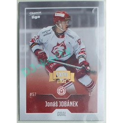 2022/23 Goal Cards Chance Liga 1. série #140 Jonáš Jobánek Expo Pardubice