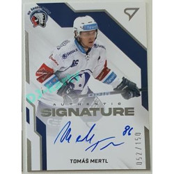 2022/23 Sportzoo ELH 2. série #AS1-TM Tomáš Mertl Signature level 1 xxx/150