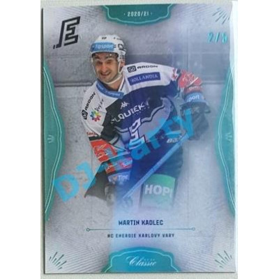2020/21 OFS 2. série Martin Kadlec #384 2/5 Blue Neon