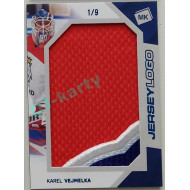 2023 MK reprezentace #JL-03 Karel Vejmelka Jersey Logo Memorabilia 1/9