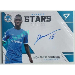 2022/23 Sportzoo Fortuna Liga 2. série #SL1-MD Mohamed Doumbia Signed Stars Level 1 xx/199