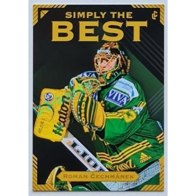 2023 Legendary Cards Simply the Best #14 Roman Čechmánek