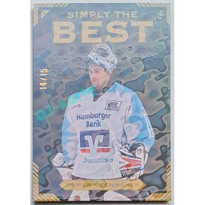 2023 Legendary Cards Simply the Best #34 Roman Čechmánek Magma 14/15