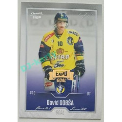 2022/23 Goal Cards Chance Liga 2. série #294 David Dobša Expo Silver 1 of 3