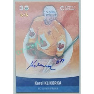2022/23 Goal cards Chance Liga O kapku lepší hokej #KN-03 Karel Klikorka Autograph 6/6