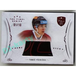 2021/22 OFS The Final Series Tomáš Pšenička #STI-PST 01/10 Game Used Stick Red