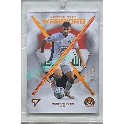 2023/24 Sportzoo Fortuna Liga 2. série #NW-26 Merchas Doski National Team Warriors Bronze Sword xx/20