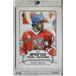 2023 LC Bronze Medal Memories 1993 #13 Richard Žemlička Red parallel xx/49