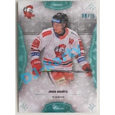 2020/21 OFS 1. série Jakub Navrátil #85 08/15 Blue Aquadropp