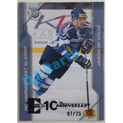 2020/21 OFS 2. série Jaroslav Kalla #77 07/25 Buyback DOUBLE Embosed