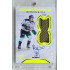 2023/24 Sportzoo ELH 2. serie #SM-AN Adam Najman Spectacle Memorabilia Neon Yellow Auto 05/10