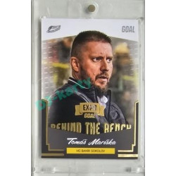 2023/24 Goal cards Chance Liga 2. série #BB-25 Tomáš Mariška Behind the Bench Expo 1of6