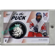 2023/24 Legendary Cards Hlinka Gretzky Cup Young Lions #P-20 Petr Sikora On The Puck Turquoise 1/1
