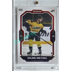 2023/24 Goal cards Chance Liga 1. série #160 Dalimil Mikyska Red 6/6