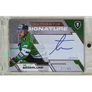 2023/24 Sportzoo ELH 1. série #SL2-TS Tim Söderlund Authentic Signature Level 2 xx/80