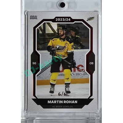 2023/24 Goal cards Chance Liga 1. série #161 Martin Rohan Red 6/6