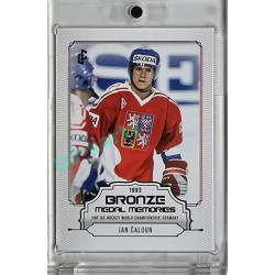 2023 LC Bronze Medal Memories 1993 #15 Jan Čaloun Red parallel xx/49