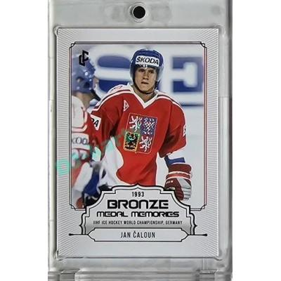 2023 LC Bronze Medal Memories 1993 #15 Jan Čaloun Red parallel xx/49