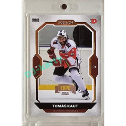 2023/24 Goal cards Chance Liga 2. série #380 Tomáš Kaut Expo Silver 1of7