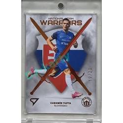 2023/24 Sportzoo Fortuna Liga 2. série #NW-28 Lubomír Tupta National Team Warriors Bronze Sword xx/20