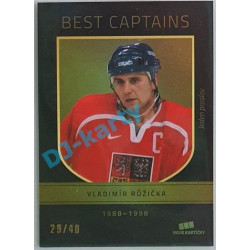 2020 MK reprezentace Vladimír Růžička #7 29/40 Best Captains