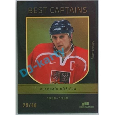 2020 MK reprezentace Vladimír Růžička #7 29/40 Best Captains
