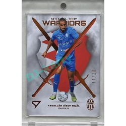 2023/24 Sportzoo Fortuna Liga 2. série #NW-31 Abdalláh Júsuf Hilál National Team Warriors Bronze Sword xx/20