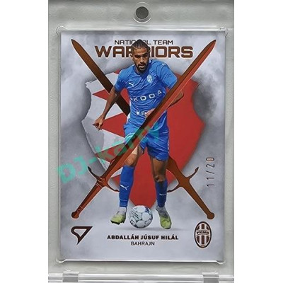 2023/24 Sportzoo Fortuna Liga 2. série #NW-31 Abdalláh Júsuf Hilál National Team Warriors Bronze Sword xx/20
