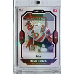 2023/24 Goal cards Chance Liga 1. série #170 David Honzík Red 6/6