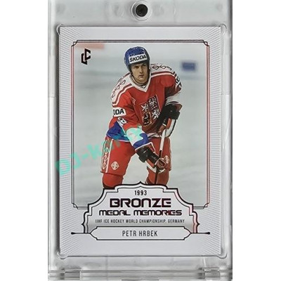 2023 LC Bronze Medal Memories 1993 #16 Petr Hrbek Red parallel xx/49