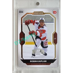 2023/24 Goal cards Chance Liga 2. série #381 Robin Kaplan Expo Silver 1of7