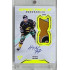 2023/24 Sportzoo ELH 2. serie #SM-NH Nicolas Hlava Spectacle Memorabilia Neon Yellow Auto 03/10
