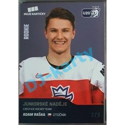 2020 MK reprezentace Adam Raška RC juniorské naděje #76 2/5 Blue