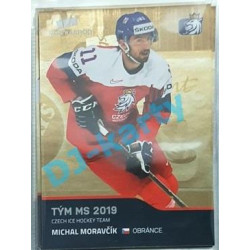 2020 MK reprezentace Michal Moravčík Tým MS 2019 #52 Gold Promo