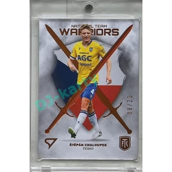 2023/24 Sportzoo Fortuna Liga 2. série #NW-34 Štěpán Chaloupek National Team Warriors Bronze Sword xx/20