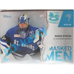 2019/20 OFS Chance liga Marek Štipčák #MM-MŠT xx/15 Masked Men Expo Pard.
