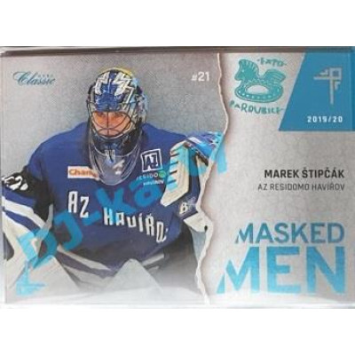 2019/20 OFS Chance liga Marek Štipčák #MM-MŠT xx/15 Masked Men Expo Pard.