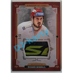 2021 OFS Kingdom of Lions Richard Nedomlel #S05 2/5 Piece of Stick GOLD