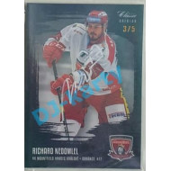 2019/20 OFS Richard Nedomlel #84 3/5 Black Rainbow Signature