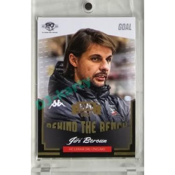 2023/24 Goal cards Chance Liga 2. série #BB-30 Jiří Beroun Behind the Bench Expo 1of6