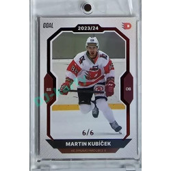 2023/24 Goal cards Chance Liga 1. série #175 Martin Kubíček Red 6/6