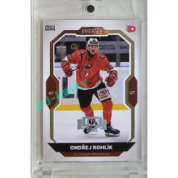 2023/24 Goal cards Chance Liga 2. série #384 Ondřej Rohlík Expo Silver 1of7