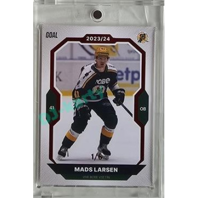 2023/24 Goal cards Chance Liga 2. série #220  Mads Larsen Red 1/6