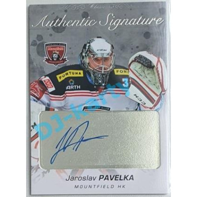 2017/18 OFS Jaroslav Pavelka #AS-111 13/29 Authentic Signature Platinum