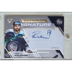 2023/24 Sportzoo ELH 1. série #SL2-KO Petr Kolmann Authentic Signature Level 2 xx/80