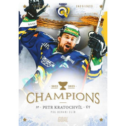 2023 Goal Cards Zlín Champions #21 Petr Kratochvíl
