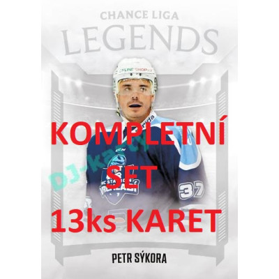 2022/23 Goal Cards Chance Liga 2. série Legends kompletní set 13ks