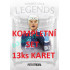 2022/23 Goal Cards Chance Liga 2. série Legends kompletní set 13ks