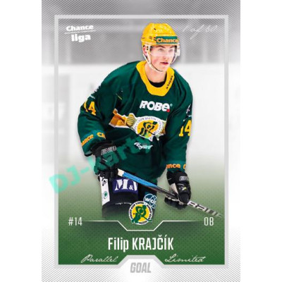 2022/23 Goal Cards Chance Liga 2. série #220 Filip Krajčík Silver 1 of 60